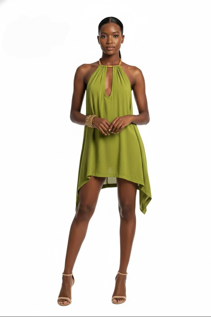 TERRA HALTER DRESS